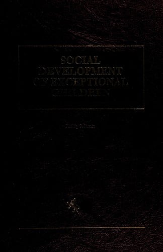 Social development of exceptional children