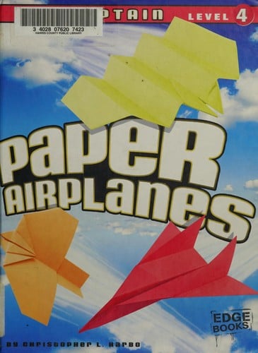 Paper airplanes.