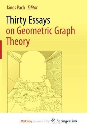 Thirty Essays on Geometric Graph Theory