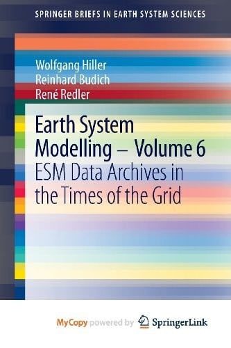 Earth System Modelling - Volume 6