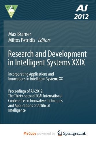 Research and Development in Intelligent Systems XXIX