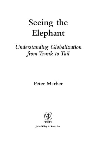 Seeing the elephant: understanding globalization from trunk to tail