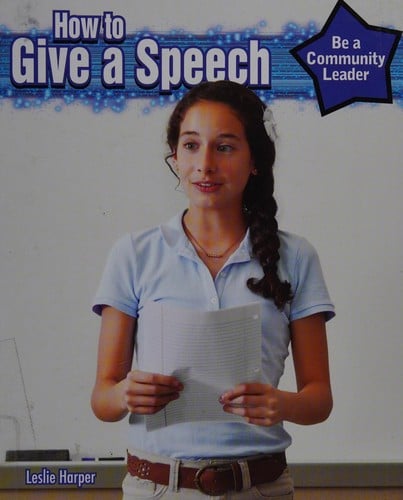 How to give a speech