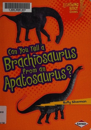 Can you tell a Brachiosaurus from an Apatosaurus?