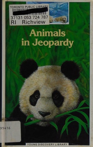 Animals in jeopardy
