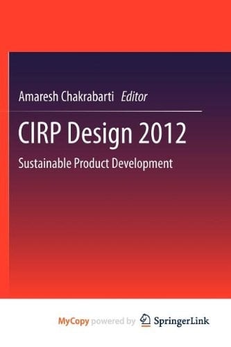 CIRP Design 2012: Sustainable Product Development