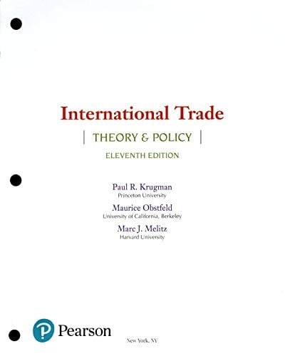 International Trade: Theory & Practice, Student Value Edition
