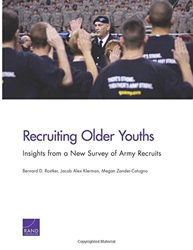 Recruiting Older Youths: Insights from a New Survey of Army recruits