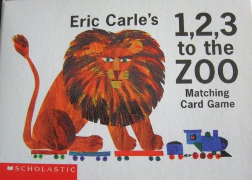 Eric Carle's 1, 2, 3 to the Zoo - Matching Card Game