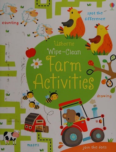 Usborne wipe-clean farm activities