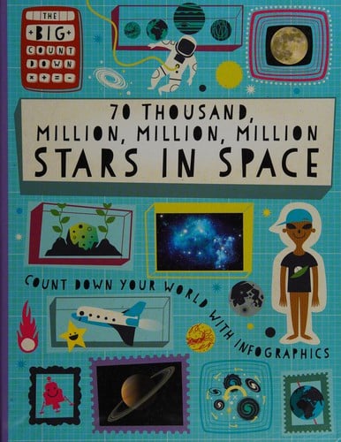 70 thousand million, million stars in space
