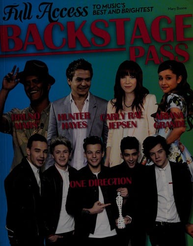 Backstage pass: full access to music's best and brightest