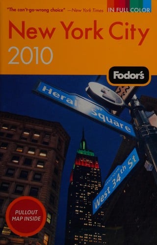 Fodor's New York City 2010