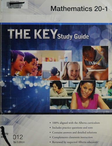 The key student study guide: Math 20-1