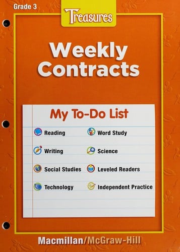Macmillan McGraw-Hill Weekly contracts