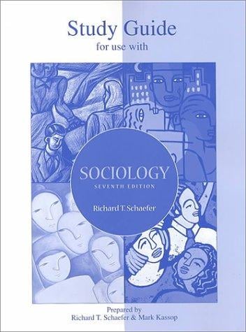 Student Study Guide for use with Sociology