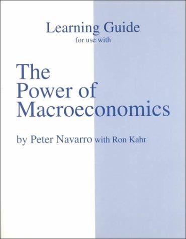 The Power of Macroeconomics: Learning Guide