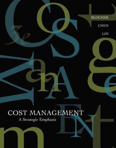 Cost Management: A Strategic Emphasis