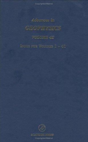 Index for Volumes 1-41, Volume 42 (Advances in Geophysics)