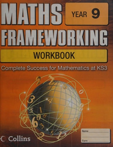 Maths frameworking: complete success for mathematics at KS3.