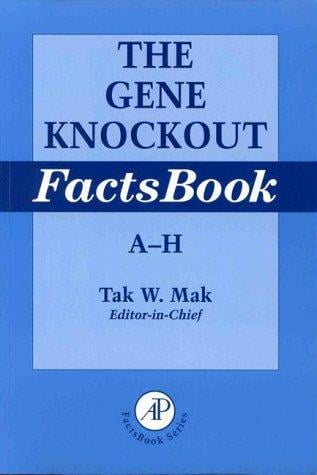The Gene Knockout Factsbook (2-Volume Set) (Factsbook)