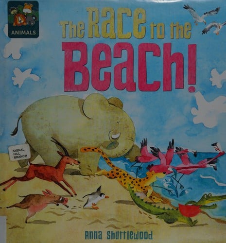 The race to the beach!