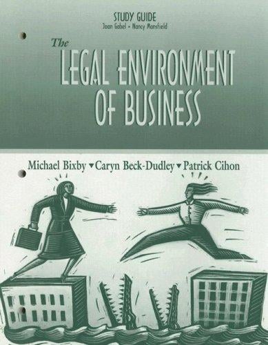 Legal Environment of Business