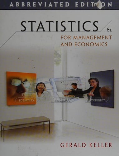 Statistics for management and economics: abbreviated edition