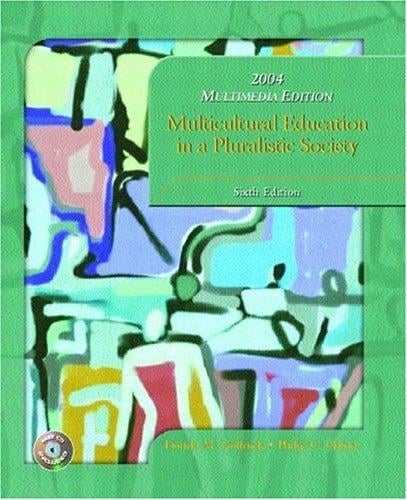 Multicultural education in a pluralistic society