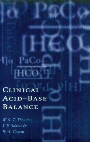 Clinical acid-base balance