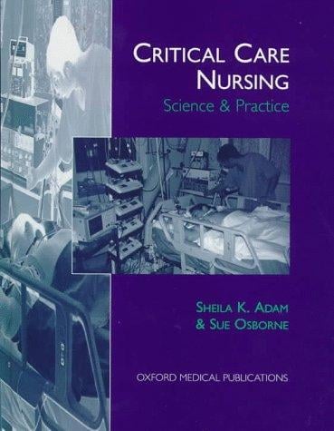 Critical care nursing: science and practice