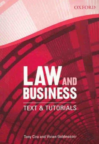 Law and business: text and tutorials