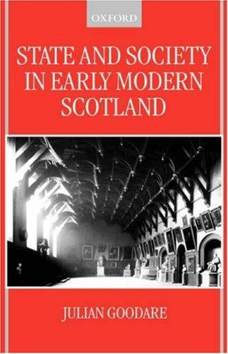 State and society in early modern Scotland