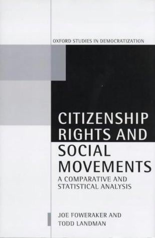 Citizenship rights and social movements: a comparative and statistical analysis