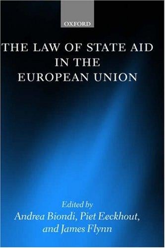 The law of state aid in the European Union