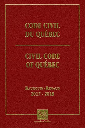 Code civil du Qu�bec 2017-2018
