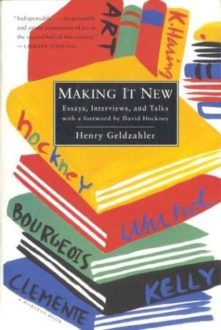 Making it new: essays, interviews, and talks