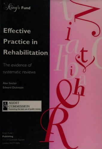 Effective Practice in Rehabilitation