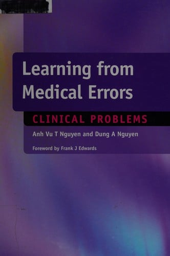 Learning from medical errors: clinical problems