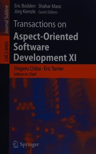 Transactions on aspect-oriented software development XI