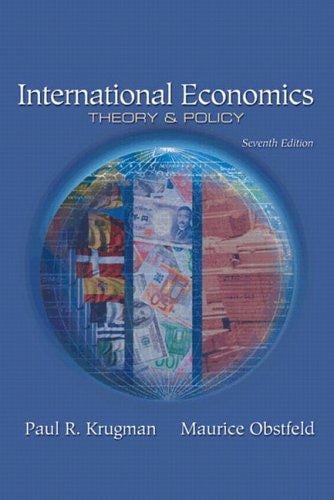 International Economics: Theory and Policy plus MyEconLab plus eBook 1-semester Student Access Kit (7th Edition) (MyEconLab Series)