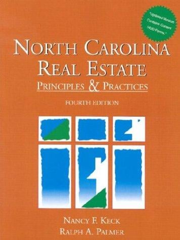 North Carolina Real Estate: Principles and Practices