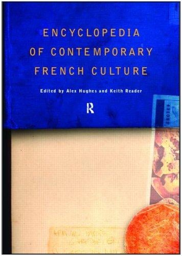 Encyclopedia of contemporary French culture