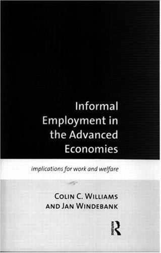 Informal employment in the advanced economies: implications for work and welfare