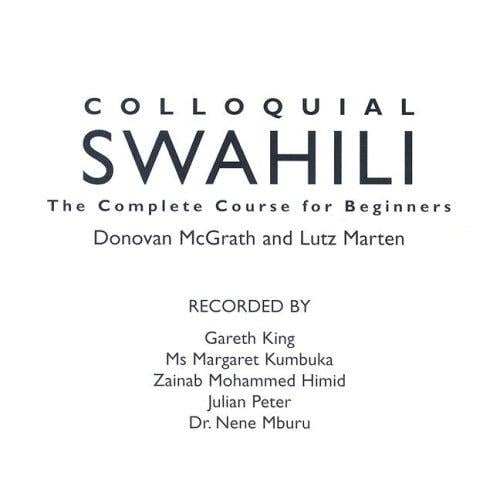 Colloquial Swahili: The Complete Course for Beginners (Colloquial Series)