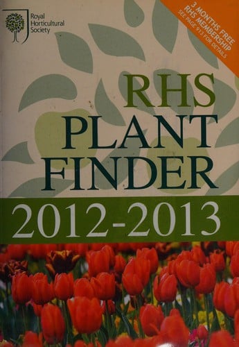 RHS plant finder 2012-2013