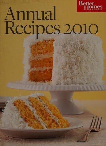 Annual recipes 2010