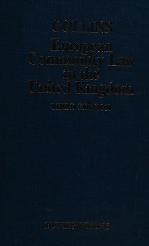 European Community Law in the United Kingdom