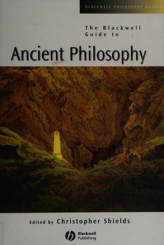 The Blackwell guide to ancient philosophy