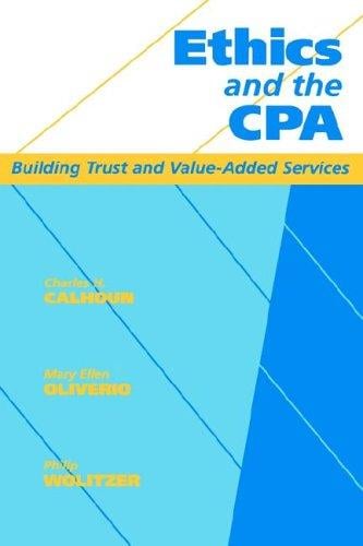 Ethics and the CPA: building trust and value-added services